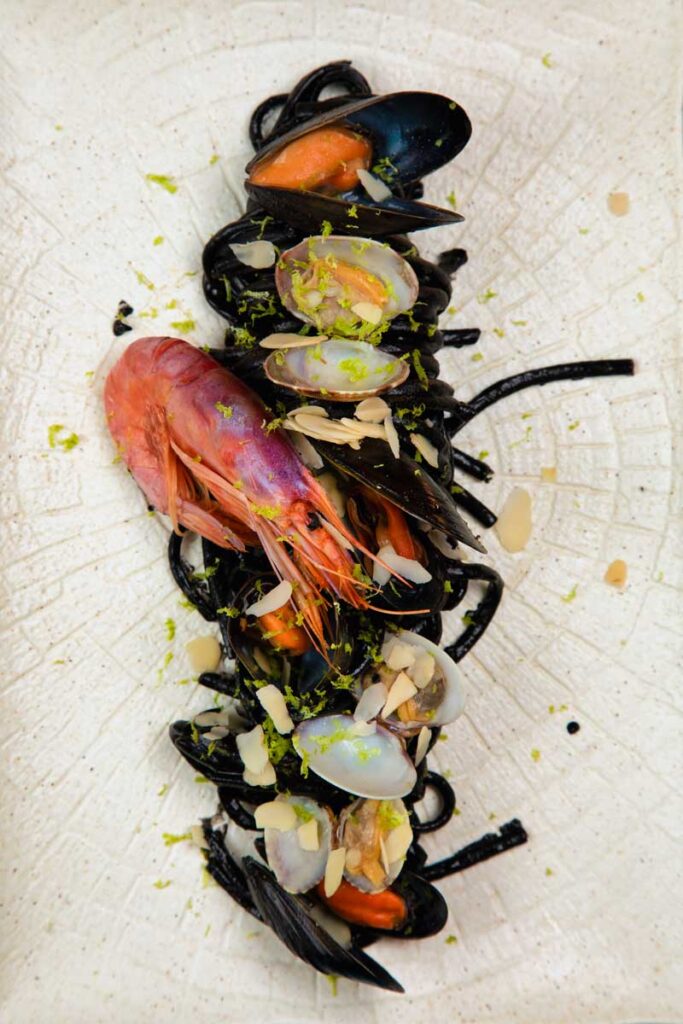 pasta al nero di seppia